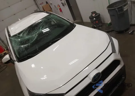 2019 Toyota Rav4 Hybrid Le из США, поврежденный, VIN 2T3MWRFV1KW001308